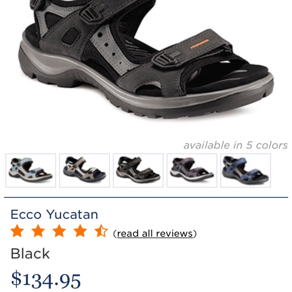 Ecco off-road Yucatán Sandal